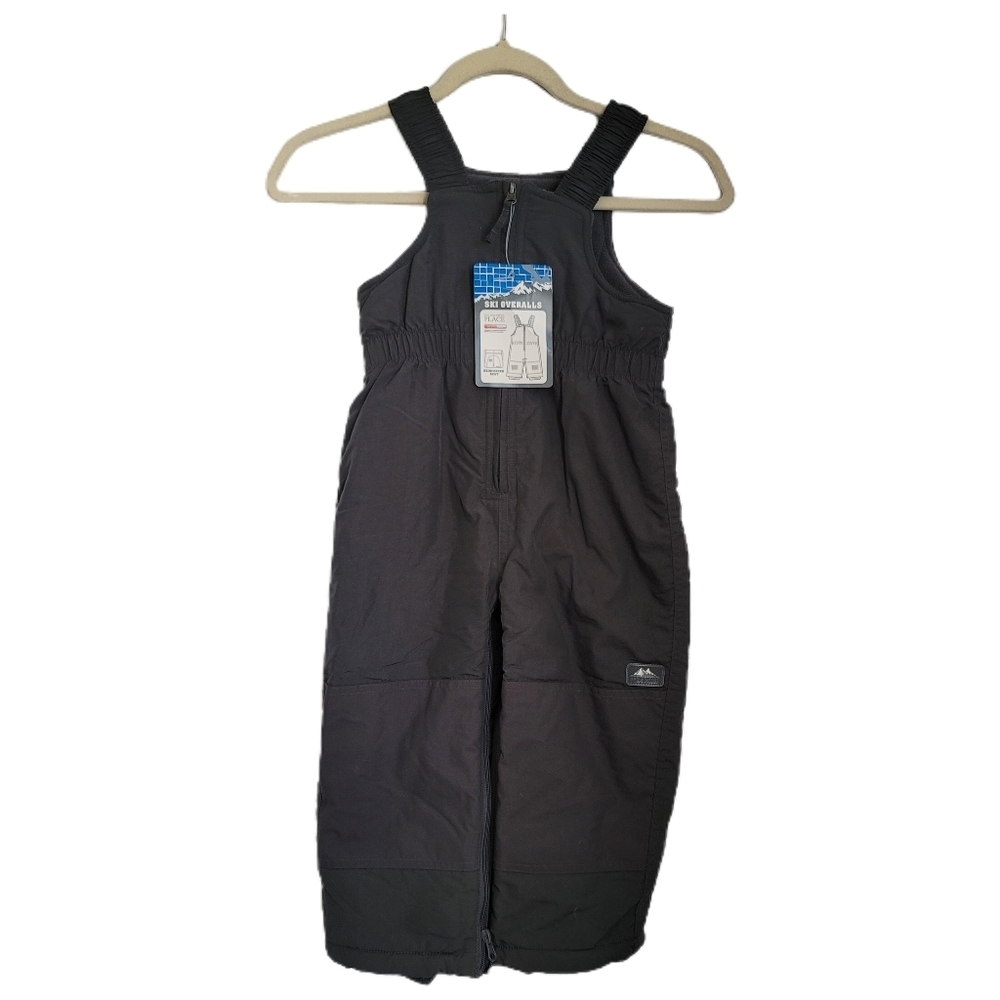 The Childrens Place Ski Overalls Size 3T Black Thermolite
